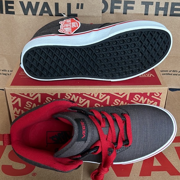 Vans Atwood Textile Black/Chili Pepper/White WMNS - Picture 4 of 16